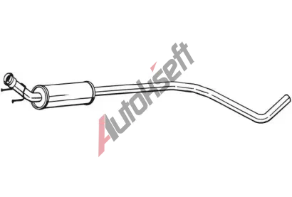 BOSAL Stedn tlumi vfuku BS 288-169, 288-169