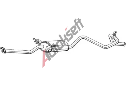 BOSAL Zadn� tlumi� v�fuku BS 288-217, 288-217
