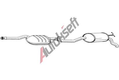 BOSAL Zadn tlumi vfuku BS 288-291, 288-291
