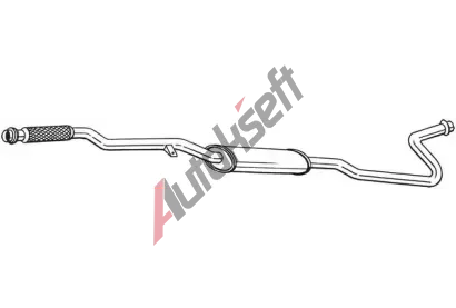 BOSAL St�edn� tlumi� v�fuku BS 288-391, 288-391