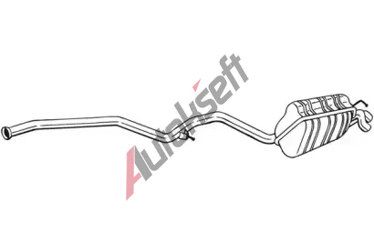 BOSAL Zadn tlumi vfuku BS 288-493, 288-493