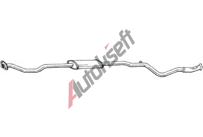 BOSAL Stedn tlumi vfuku BS 289-003, 289-003