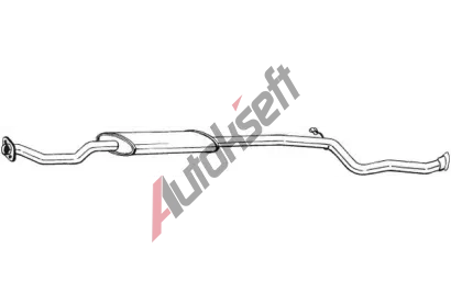 BOSAL Stedn tlumi vfuku BS 289-007, 289-007