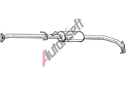 BOSAL Stedn tlumi vfuku BS 289-033, 289-033
