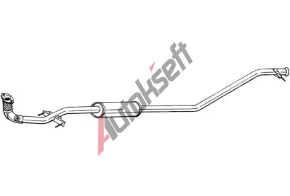 BOSAL P�edn� tlumi� v�fuku BS 290-091, 290-091
