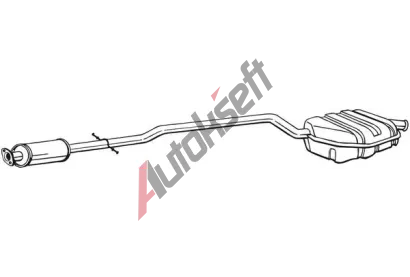 BOSAL Zadn tlumi vfuku BS 290-159, 290-159