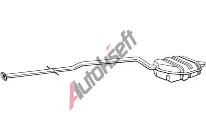 BOSAL Zadn tlumi vfuku BS 290-161, 290-161