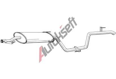 BOSAL Zadn tlumi vfuku BS 292-021, 292-021