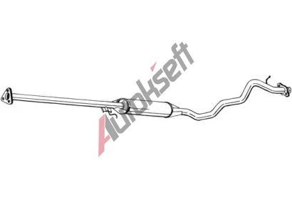 BOSAL Stedn tlumi vfuku BS 292-197, 292-197