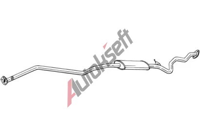 BOSAL St�edn� tlumi� v�fuku BS 293-011, 293-011