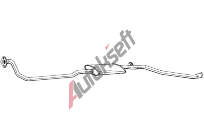 BOSAL Stedn tlumi vfuku BS 293-111, 293-111