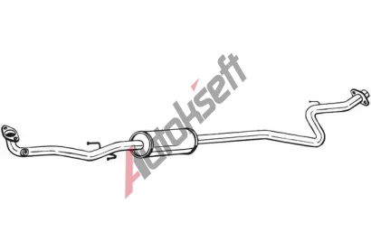 BOSAL St�edn� tlumi� v�fuku BS 294-007, 294-007