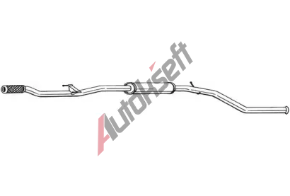 BOSAL Stedn tlumi vfuku BS 295-087, 295-087