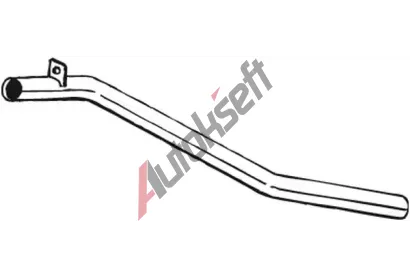 BOSAL Výfuková trubka BS 380-155, 380-155  BOSAL Výfuková trubka BS 380-155, 380-155