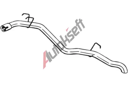 BOSAL Výfuková trubka BS 440-101, 440-101 BOSAL Výfuková trubka BS 440-101, 440-101