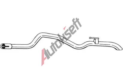 BOSAL Vfukov trubka BS 451-361, 451-361