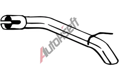 BOSAL V�fukov� trubka BS 700-179, 700-179