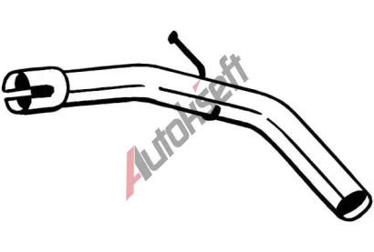 BOSAL Vfukov trubka BS 700-239, 700-239