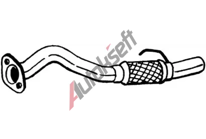 BOSAL Výfuková trubka BS 700-277, 700-277 BOSAL Výfuková trubka BS 700-277, 700-277