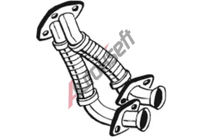 BOSAL V�fukov� trubka BS 730-089, 730-089