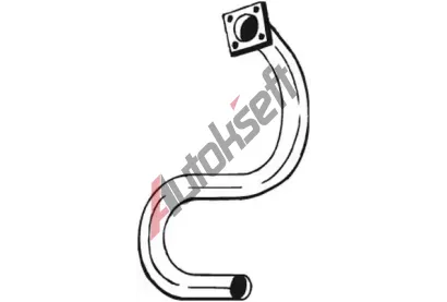 BOSAL Výfuková trubka BS 730-261, 730-261 BOSAL Výfuková trubka BS 730-261, 730-261