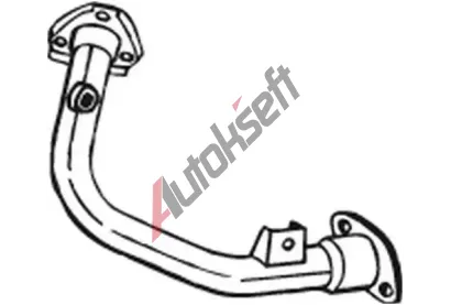 BOSAL Výfuková trubka BS 737-029, 737-029 BOSAL Výfuková trubka BS 737-029, 737-029