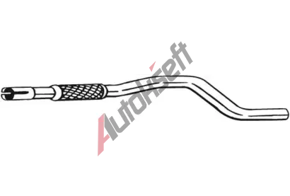BOSAL Vfukov trubka BS 740-003, 740-003