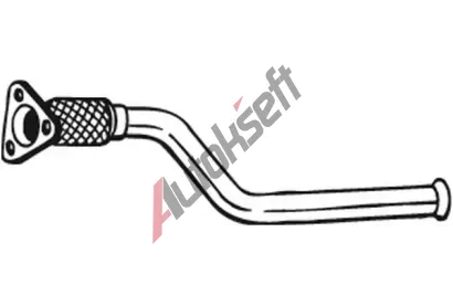 BOSAL Výfuková trubka BS 750-087, 750-087  BOSAL Výfuková trubka BS 750-087, 750-087