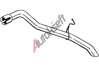 BOSAL Vfukov trubka BS 750-197, 750-197