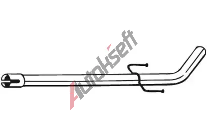BOSAL Vfukov trubka BS 750-265, 750-265