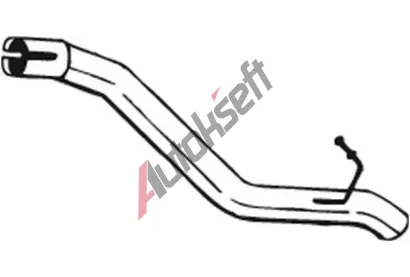 BOSAL Výfuková trubka BS 750-289, 750-289 BOSAL Výfuková trubka BS 750-289, 750-289