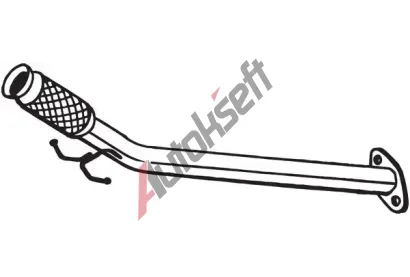 BOSAL Výfuková trubka BS 750-295, 750-295 BOSAL Výfuková trubka BS 750-295, 750-295