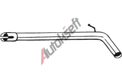 BOSAL Vfukov trubka BS 751-421, 751-421
