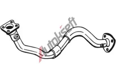 BOSAL Vfukov trubka BS 753-323, 753-323