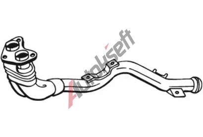 BOSAL Výfuková trubka BS 787-001, 787-001 BOSAL Výfuková trubka BS 787-001, 787-001