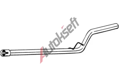 BOSAL Vfukov trubka BS 800-001, 800-001