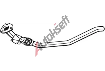 BOSAL Výfuková trubka BS 800-053, 800-053 BOSAL Výfuková trubka BS 800-053, 800-053