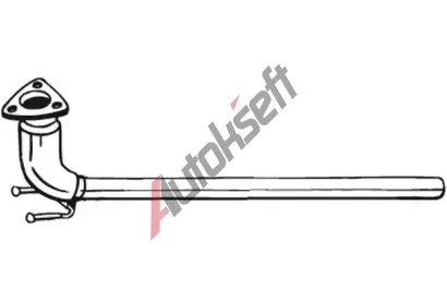 BOSAL Výfuková trubka BS 800-105, 800-105 BOSAL Výfuková trubka BS 800-105, 800-105