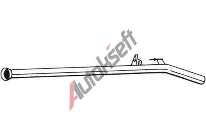 BOSAL Výfuková trubka BS 800-109, 800-109 BOSAL Výfuková trubka BS 800-109, 800-109
