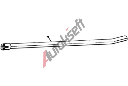 BOSAL Výfuková trubka BS 800-217, 800-217 BOSAL Výfuková trubka BS 800-217, 800-217