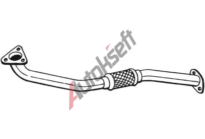 BOSAL Vfukov trubka BS 800-231, 800-231