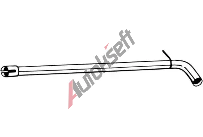 BOSAL Výfuková trubka BS 800-263, 800-263  BOSAL Výfuková trubka BS 800-263, 800-263