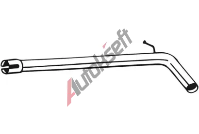 BOSAL Vfukov trubka BS 801-181, 801-181