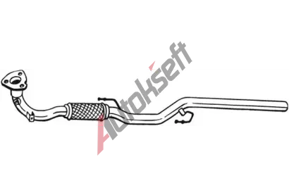 BOSAL Vfukov trubka BS 823-633, 823-633