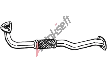 BOSAL V�fukov� trubka BS 840-111, 840-111