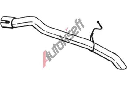 BOSAL Vfukov trubka BS 840-175, 840-175