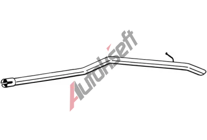 BOSAL Vfukov trubka BS 850-187, 850-187