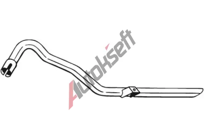 BOSAL Vfukov trubka BS 851-015, 851-015