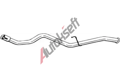 BOSAL V�fukov� trubka BS 851-139, 851-139