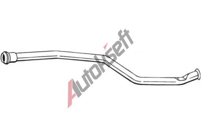 BOSAL Vfukov trubka BS 851-151, 851-151
